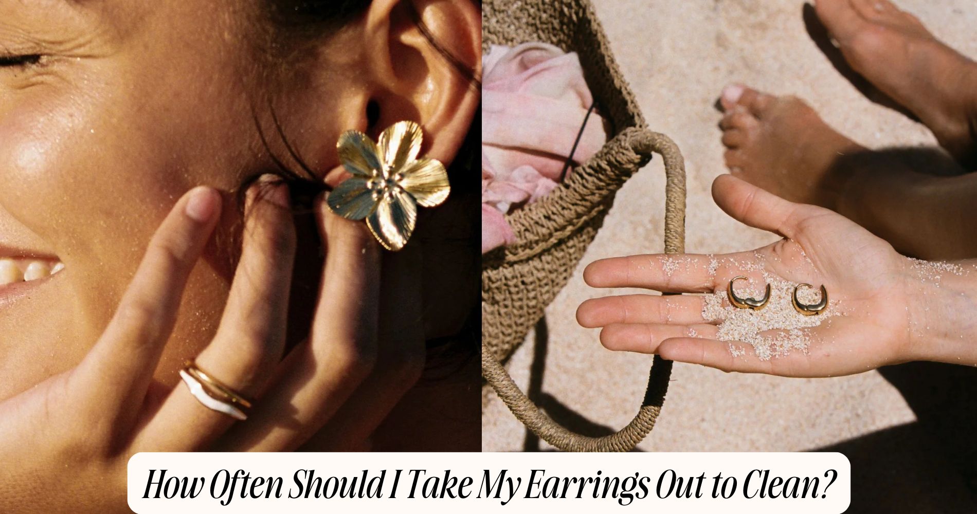 how often should i take my earrings out to clean