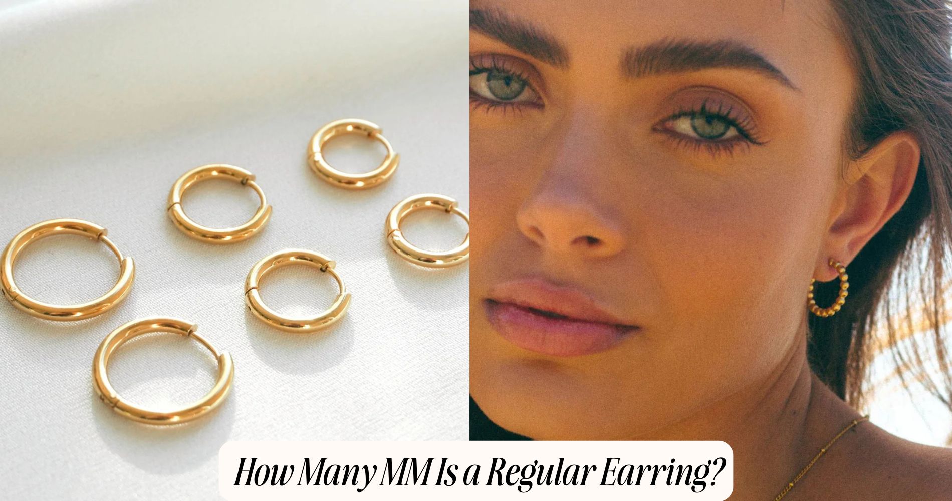 how many mm is a regular earring