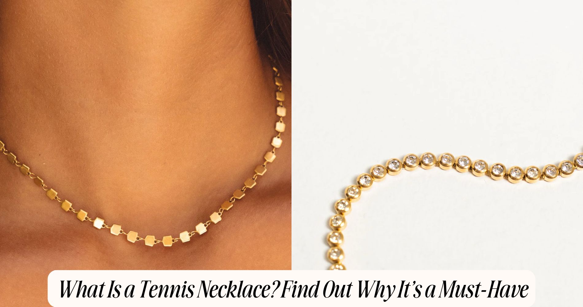 what is a tennis necklace