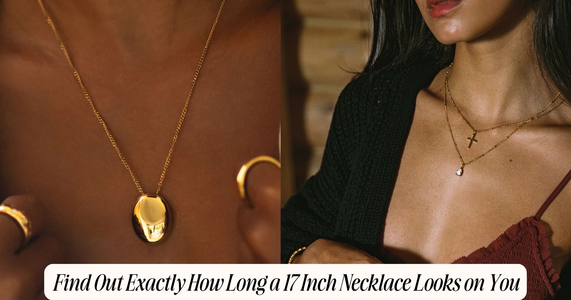 how long is a 17 inch necklace