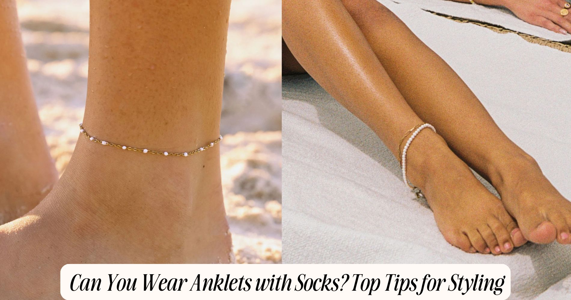 can you wear anklets with socks