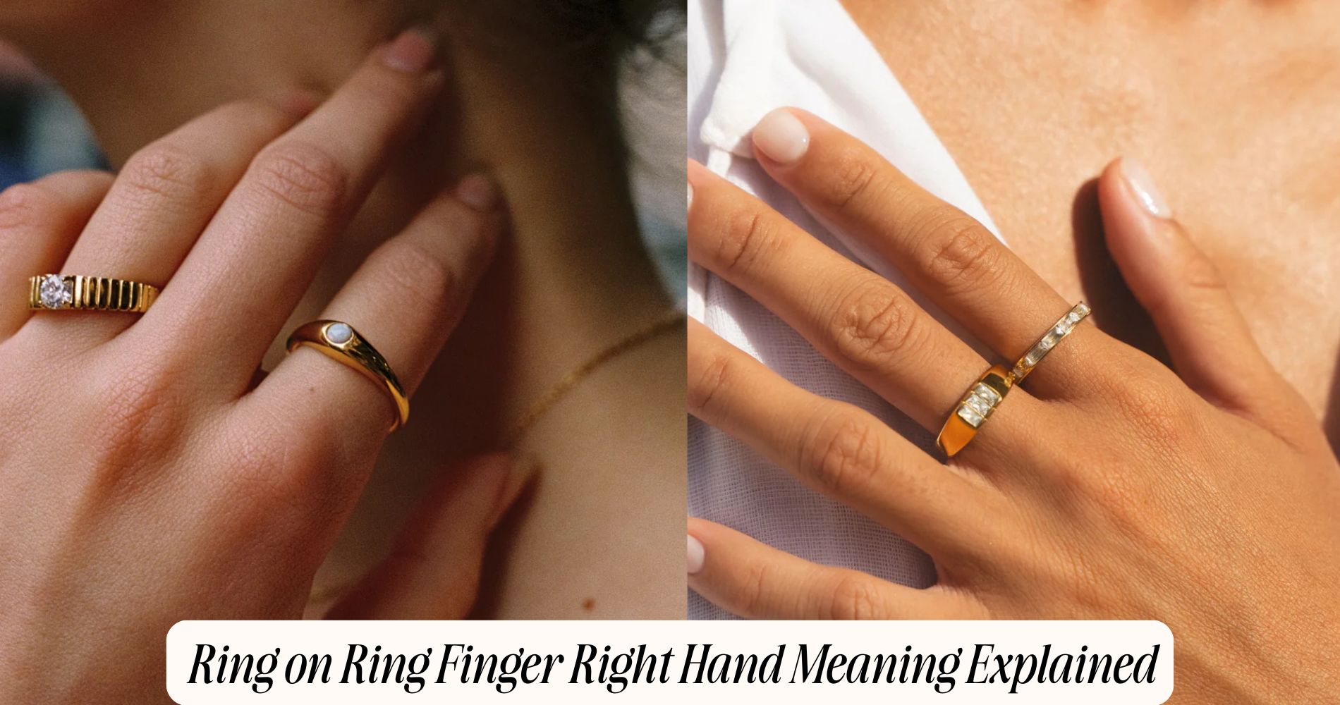 ring on ring finger right hand meaning