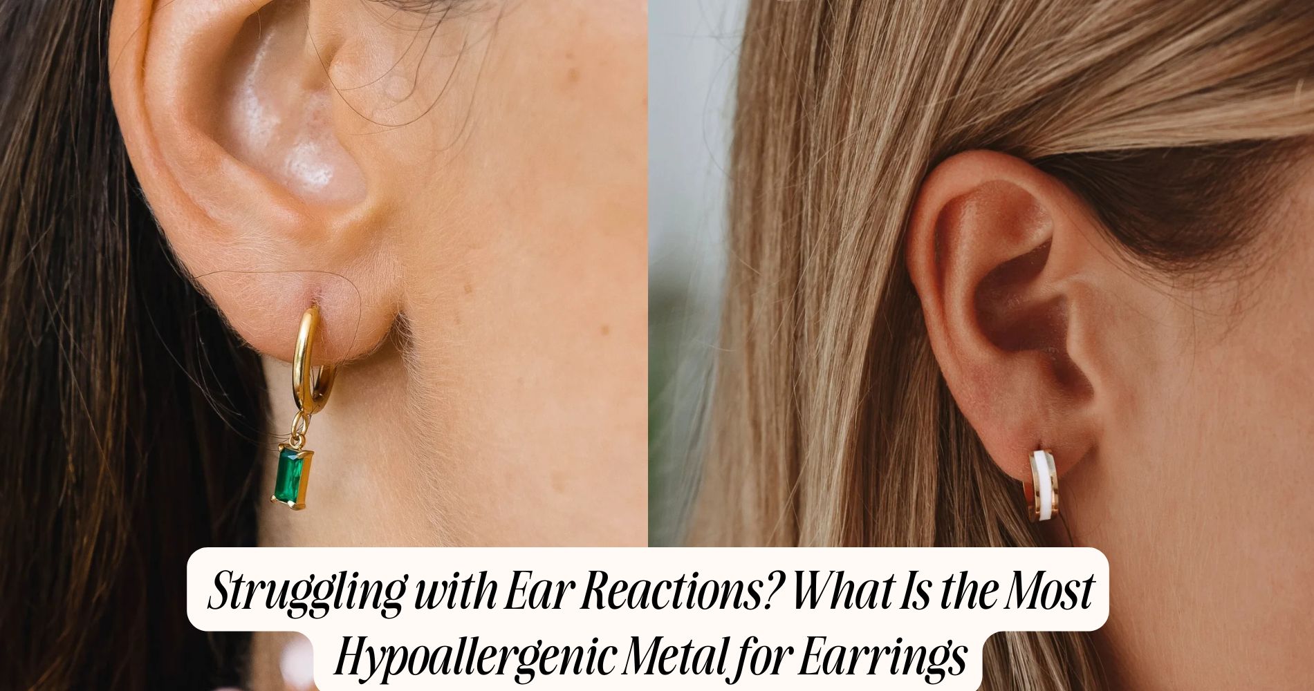 what is the most hypoallergenic metal for earrings