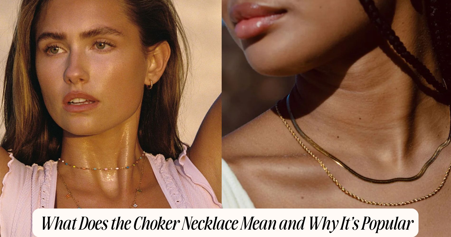 what does the choker necklace mean