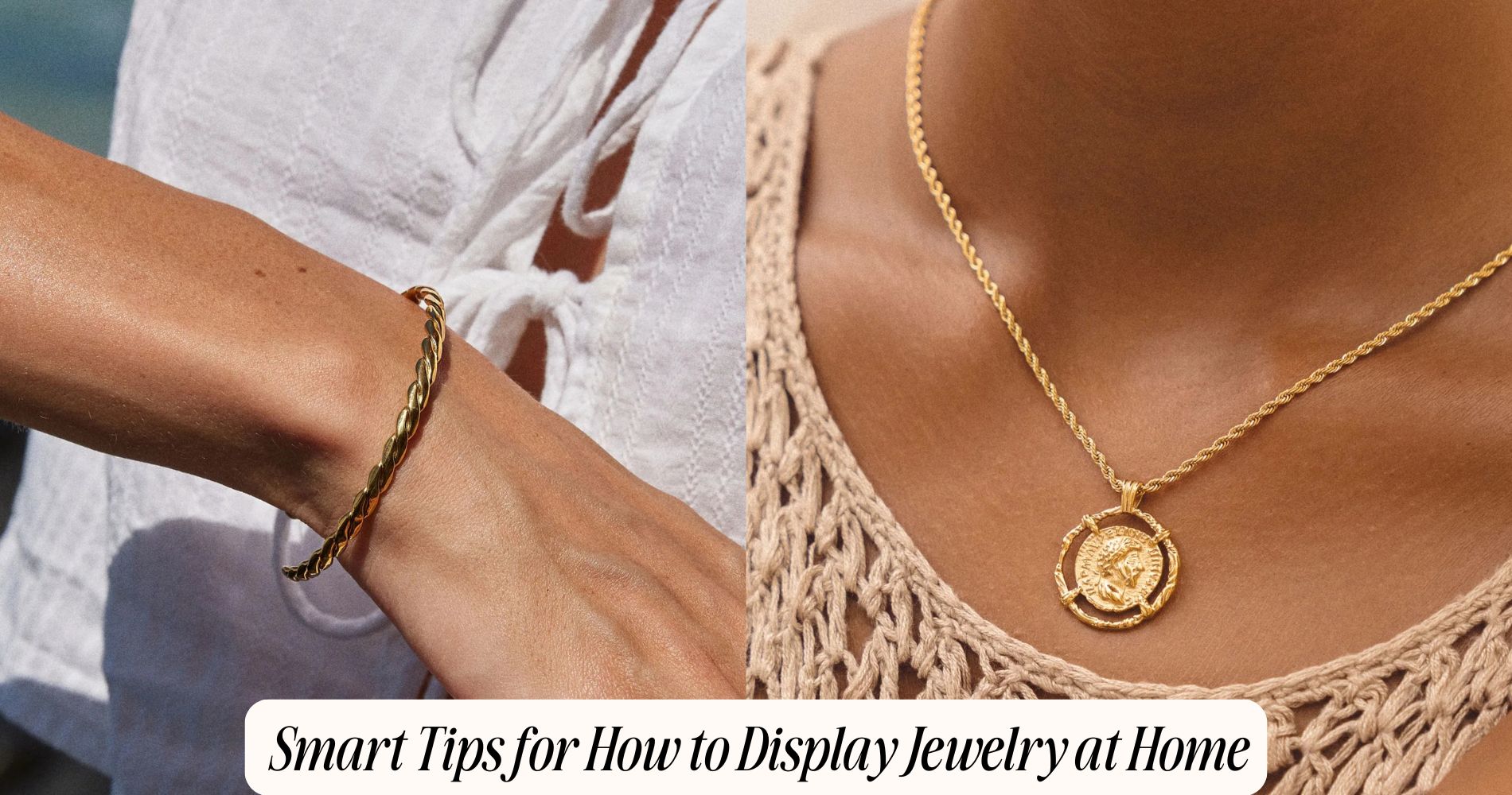 how to display jewelry at home