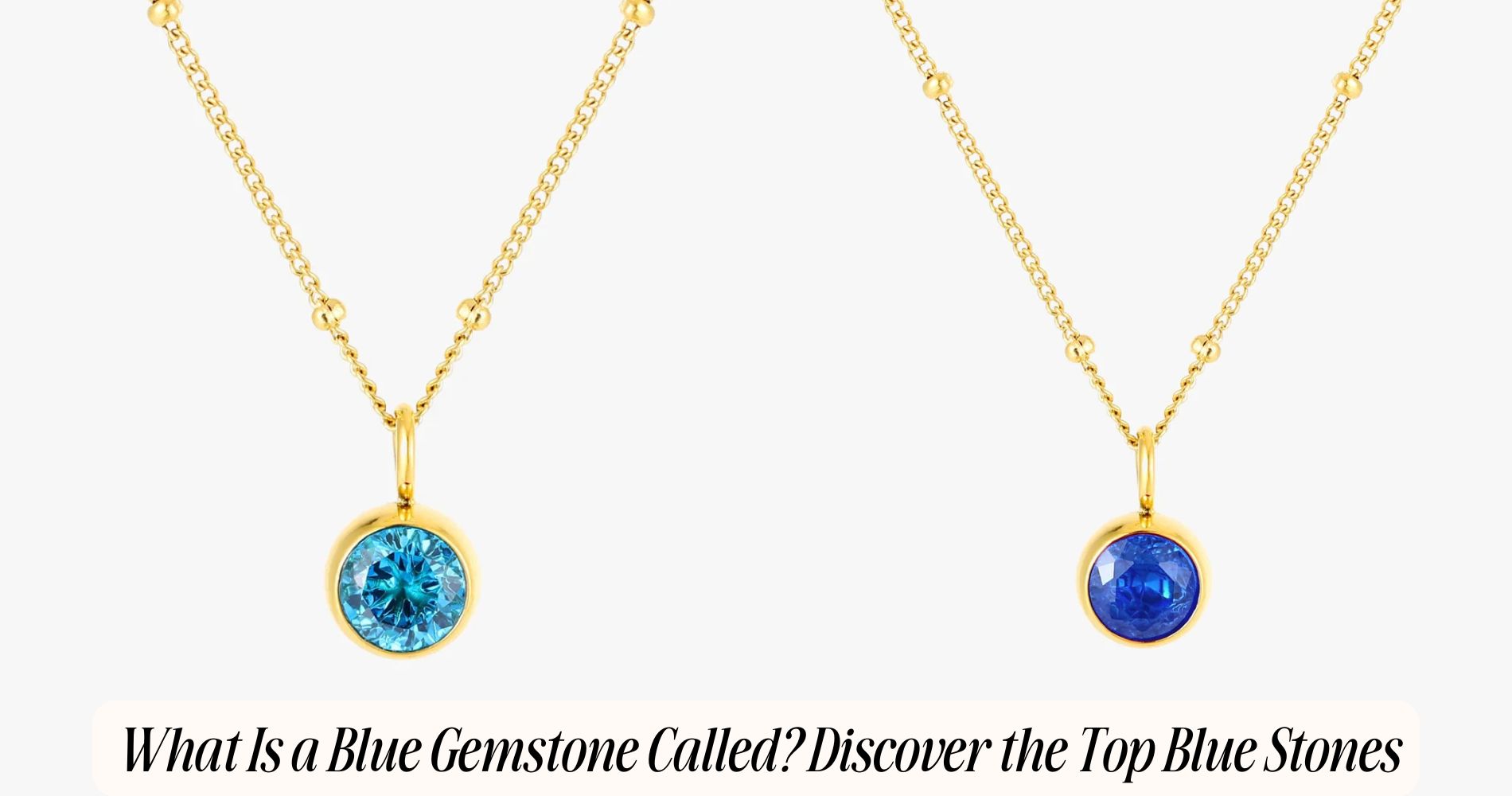 what is a blue gemstone called