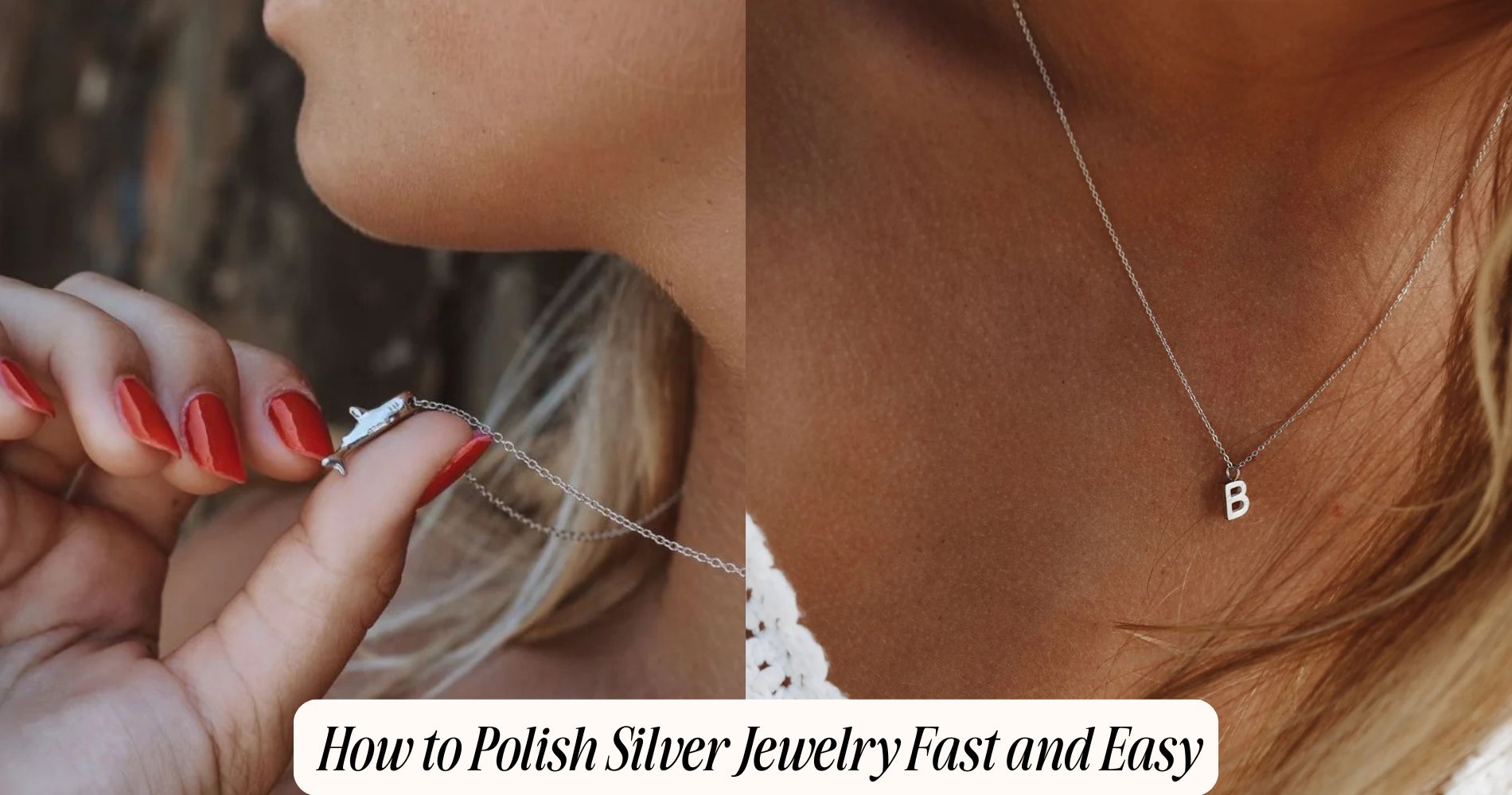 how to polish silver jewelry