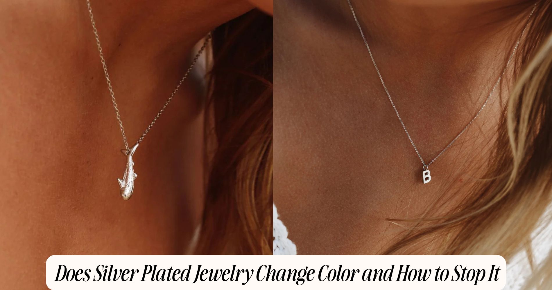 does silver plated jewelry change color