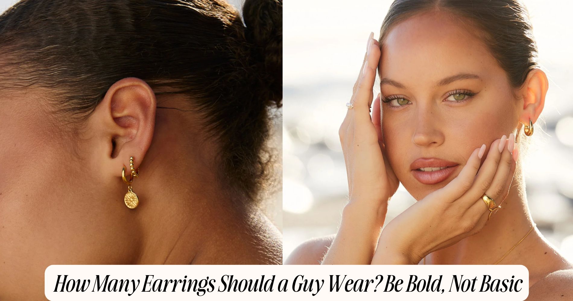 how many earrings should a guy wear