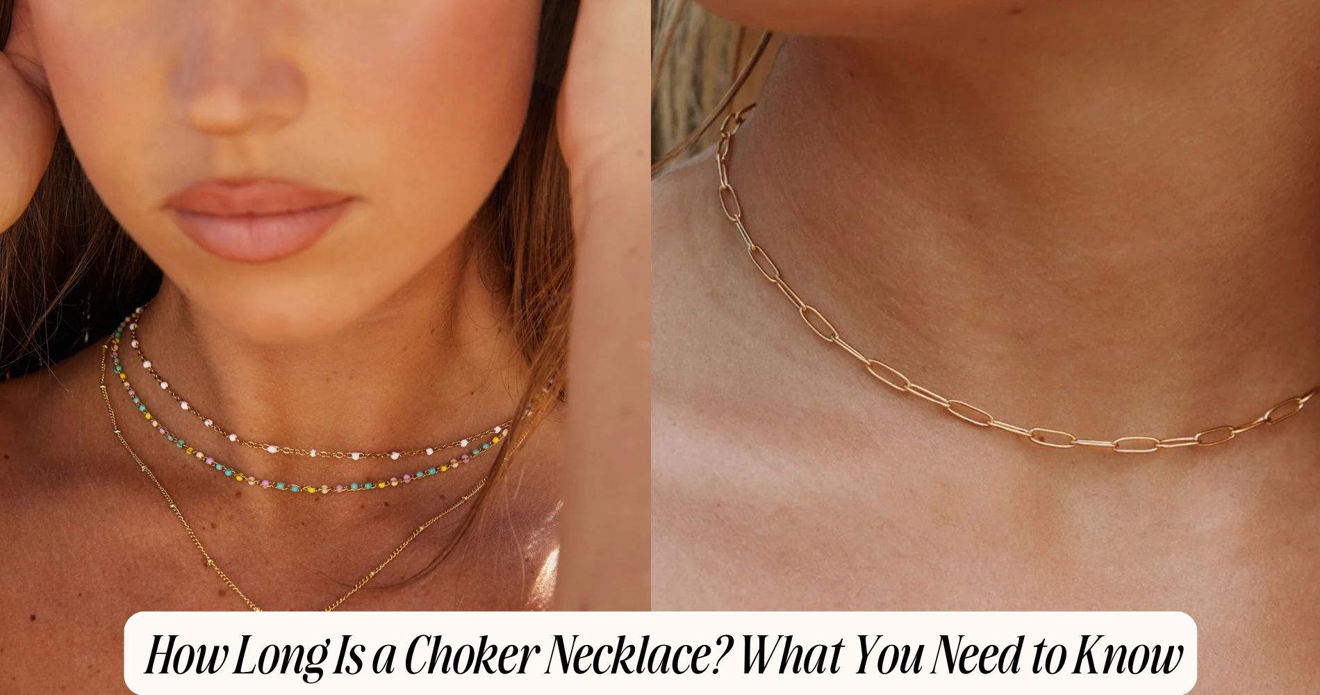 how long is a choker necklace