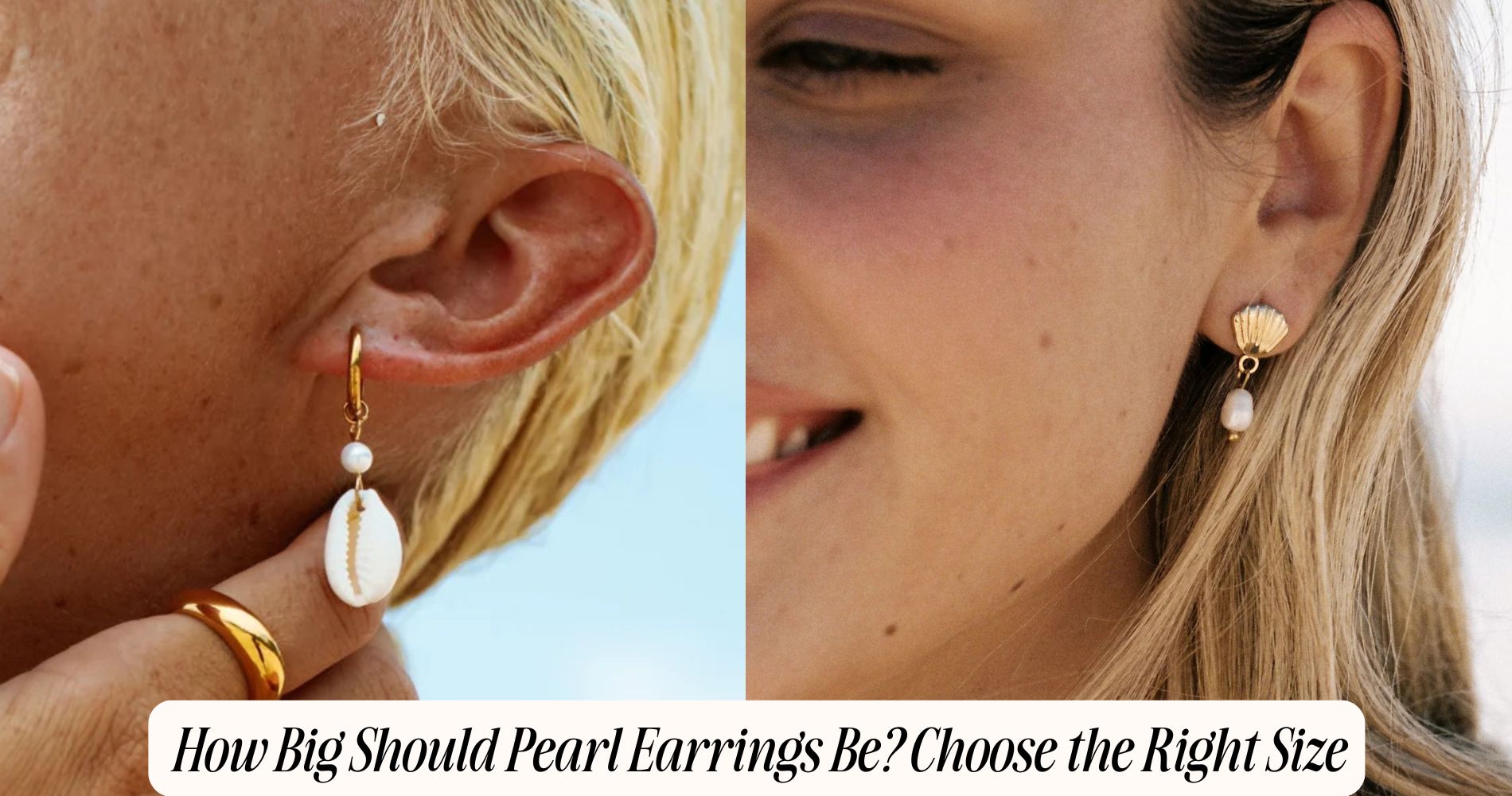 how big should pearl earrings be