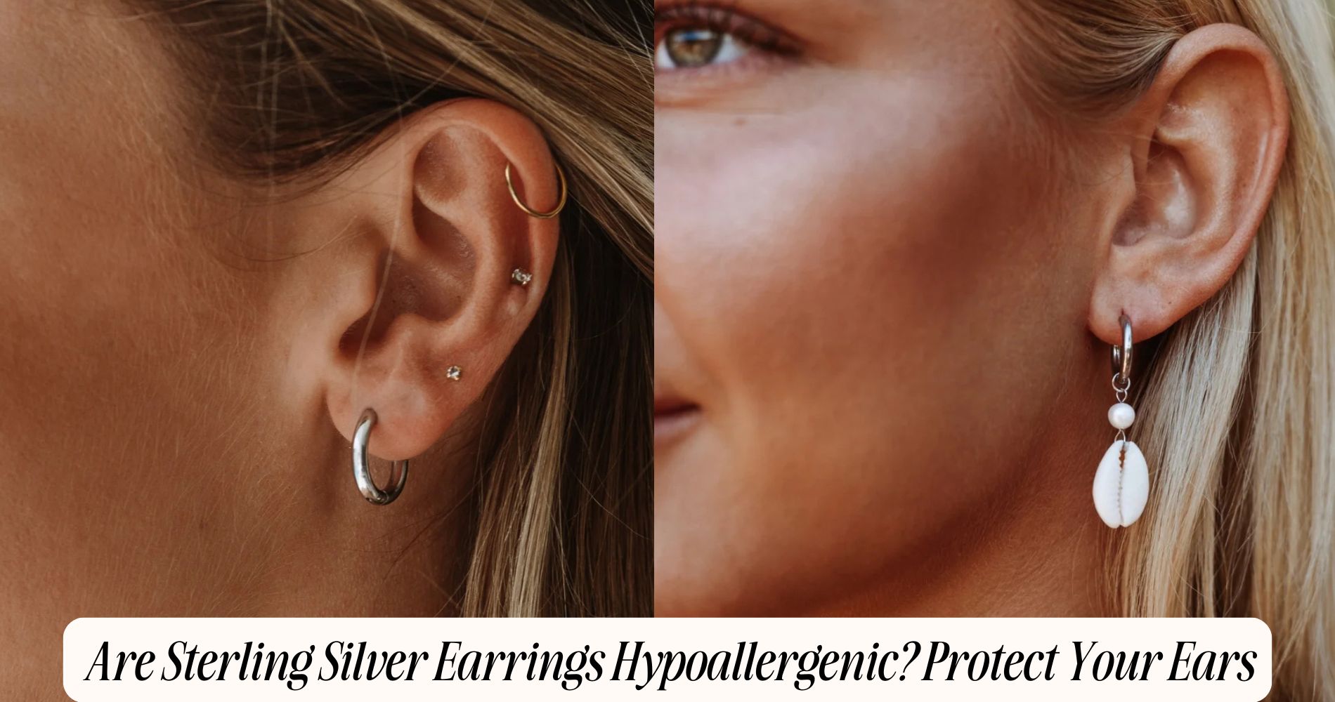 are sterling silver earrings hypoallergenic