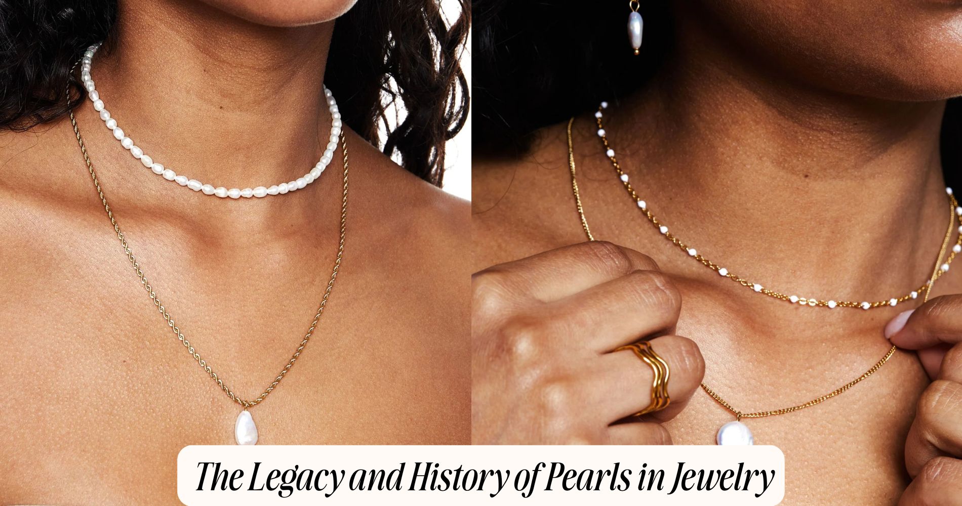 history of pearls in jewelry