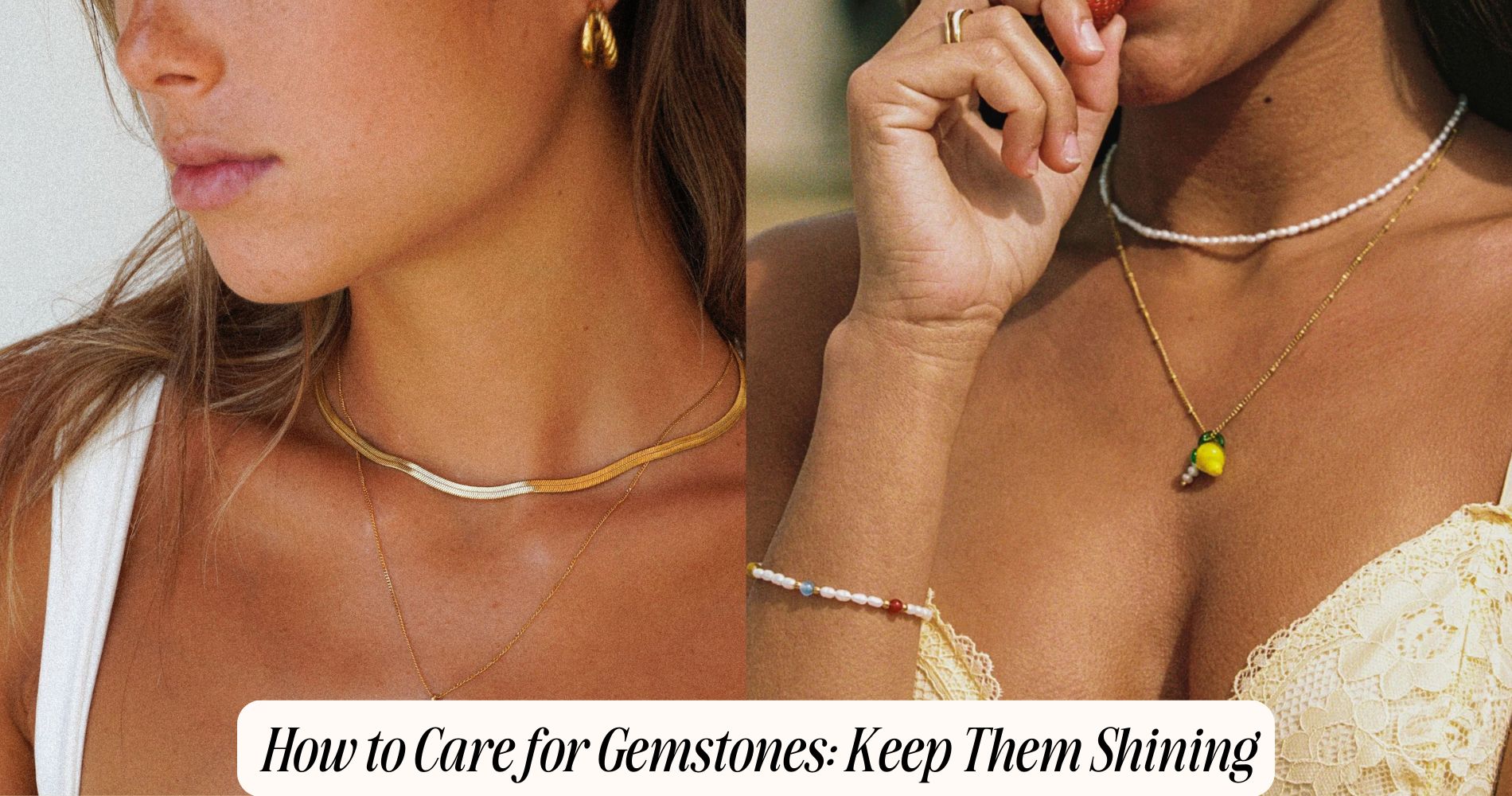 how to care for gemstones