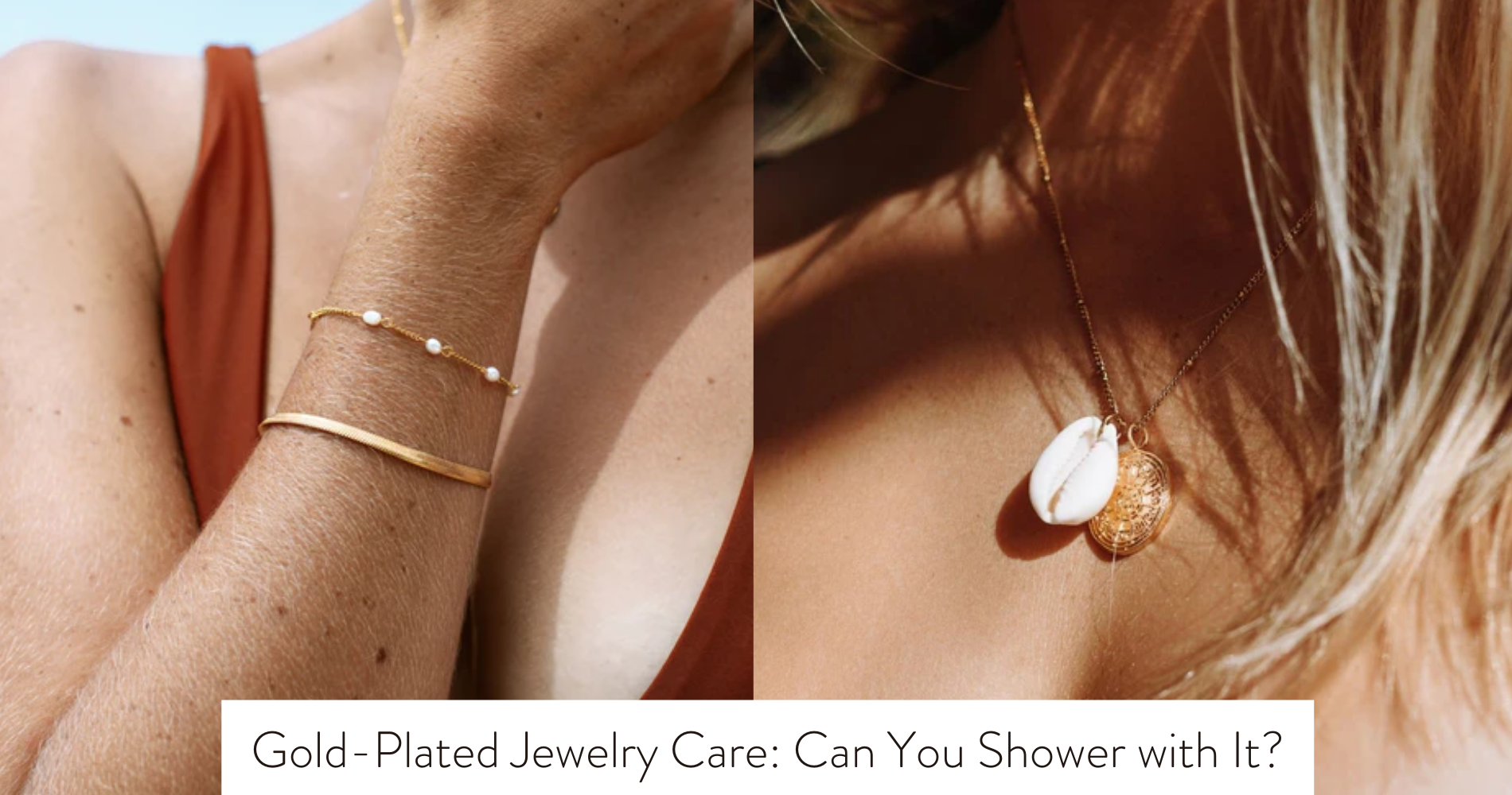 can you shower in gold plated jewelry