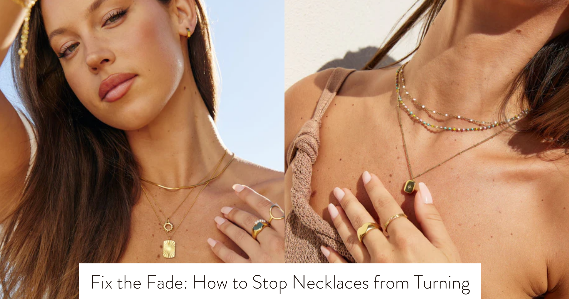 how to stop necklaces from turning