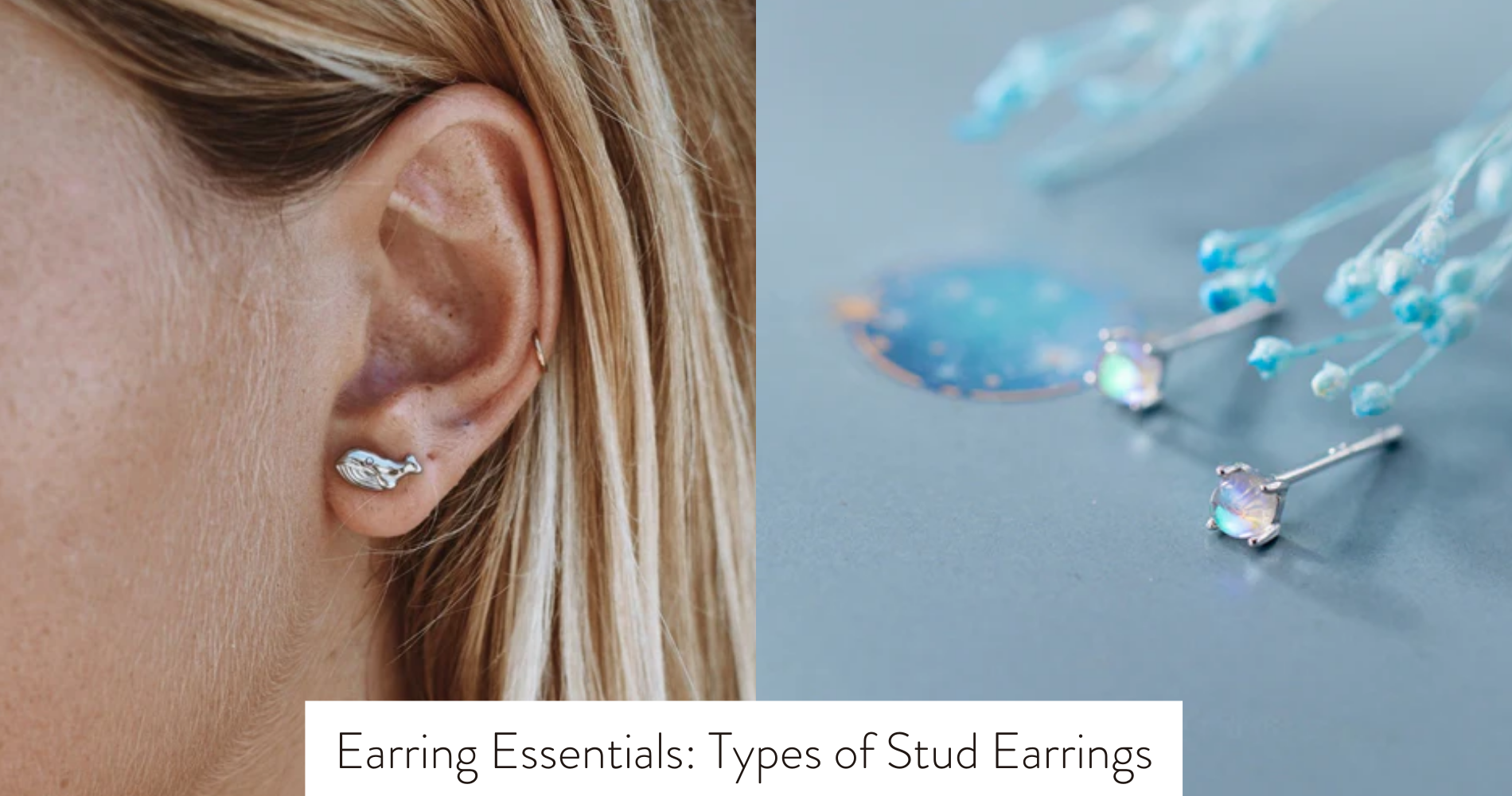types of stud earrings