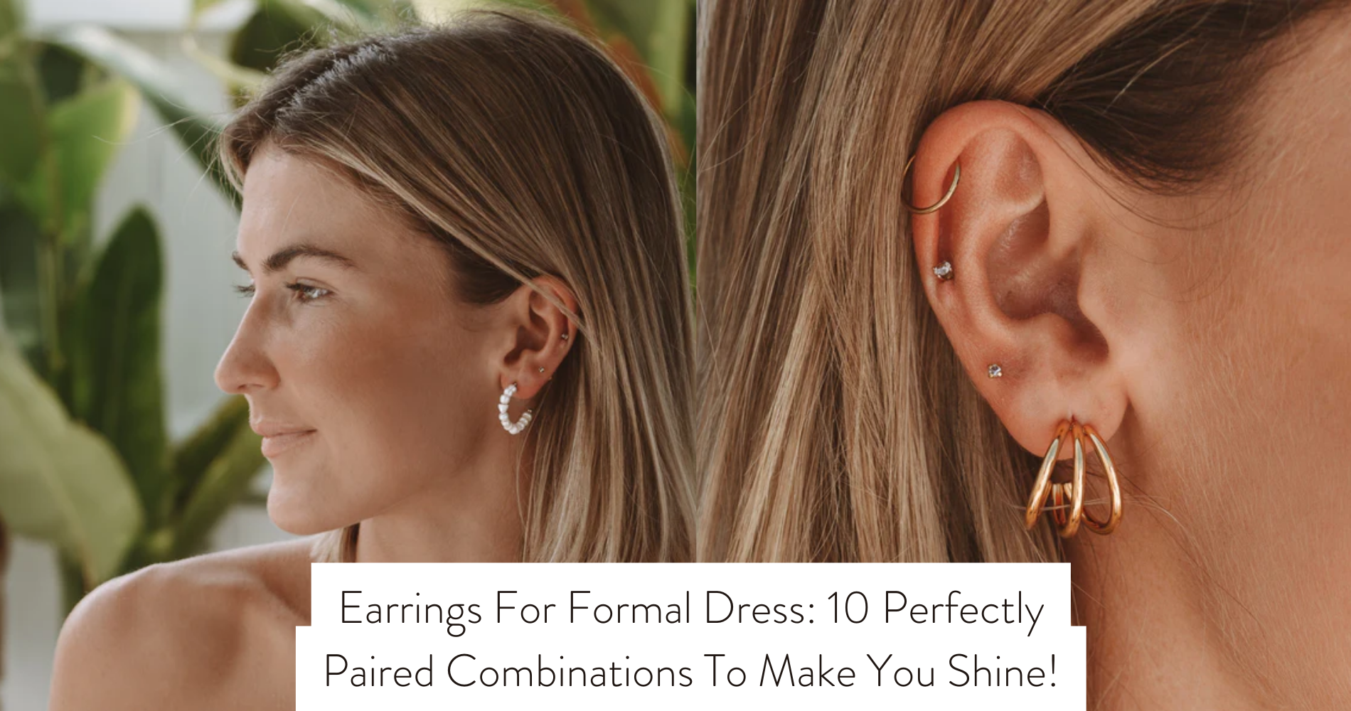 earrings for formal dress