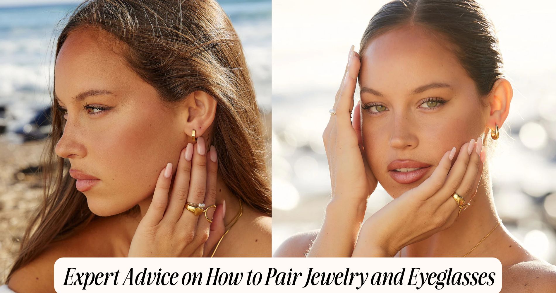 how to pair jewelry and eyeglasses
