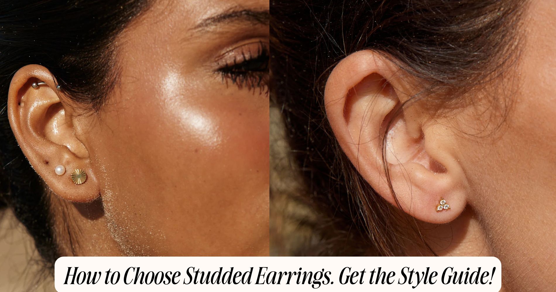 how to choose studded earrings
