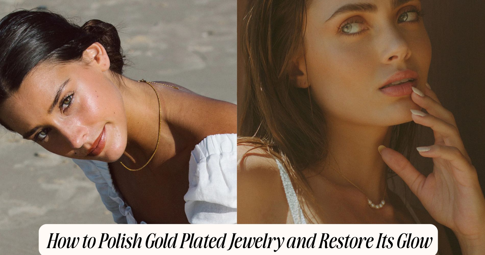 how to polish gold plated jewelry