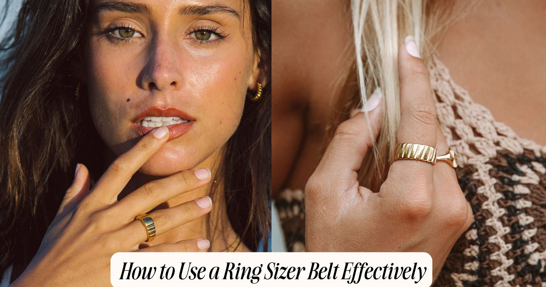 how to use a ring sizer belt