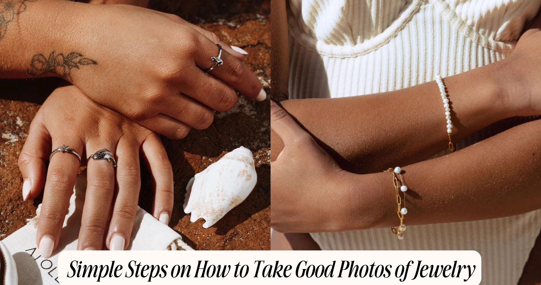 how to take good photos of jewelry