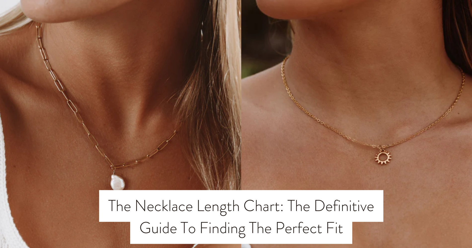 necklace length chart