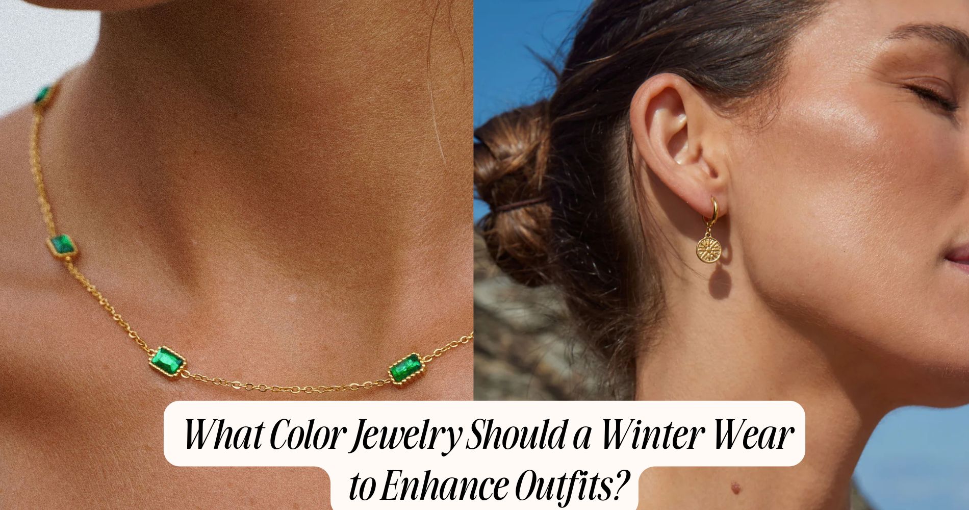what color jewelry should a winter wear