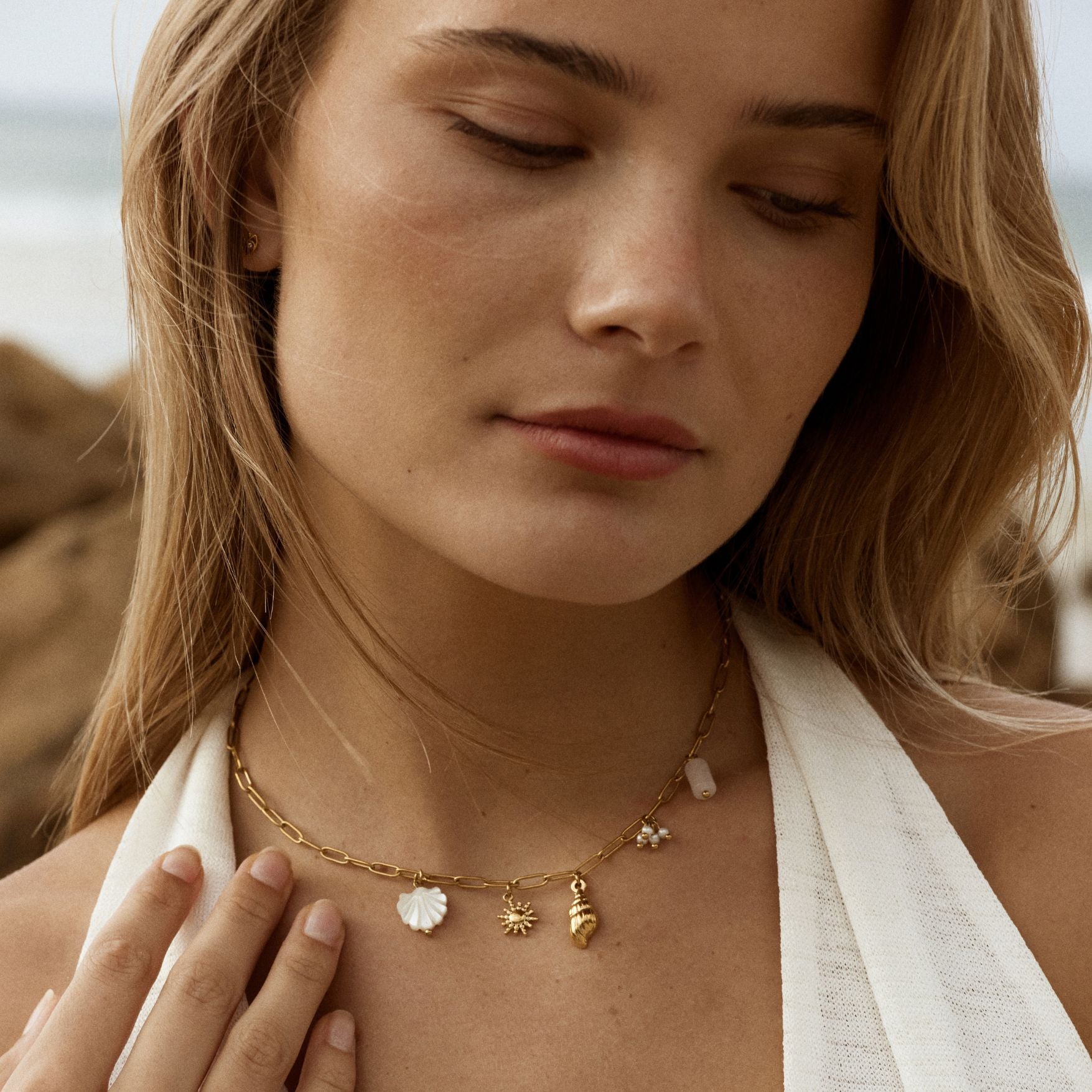 Beach Charms Choker