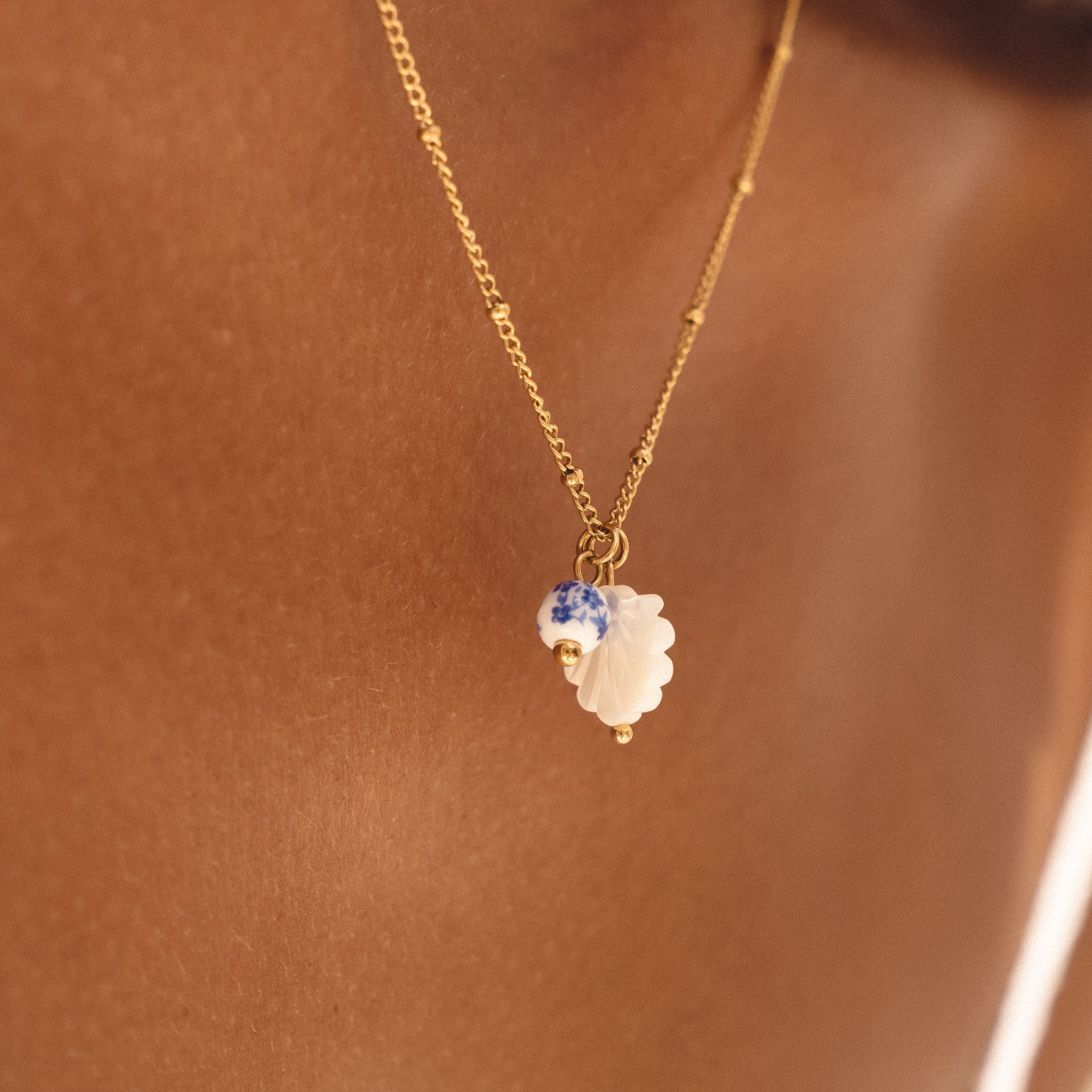 Ceramic Necklace Bead