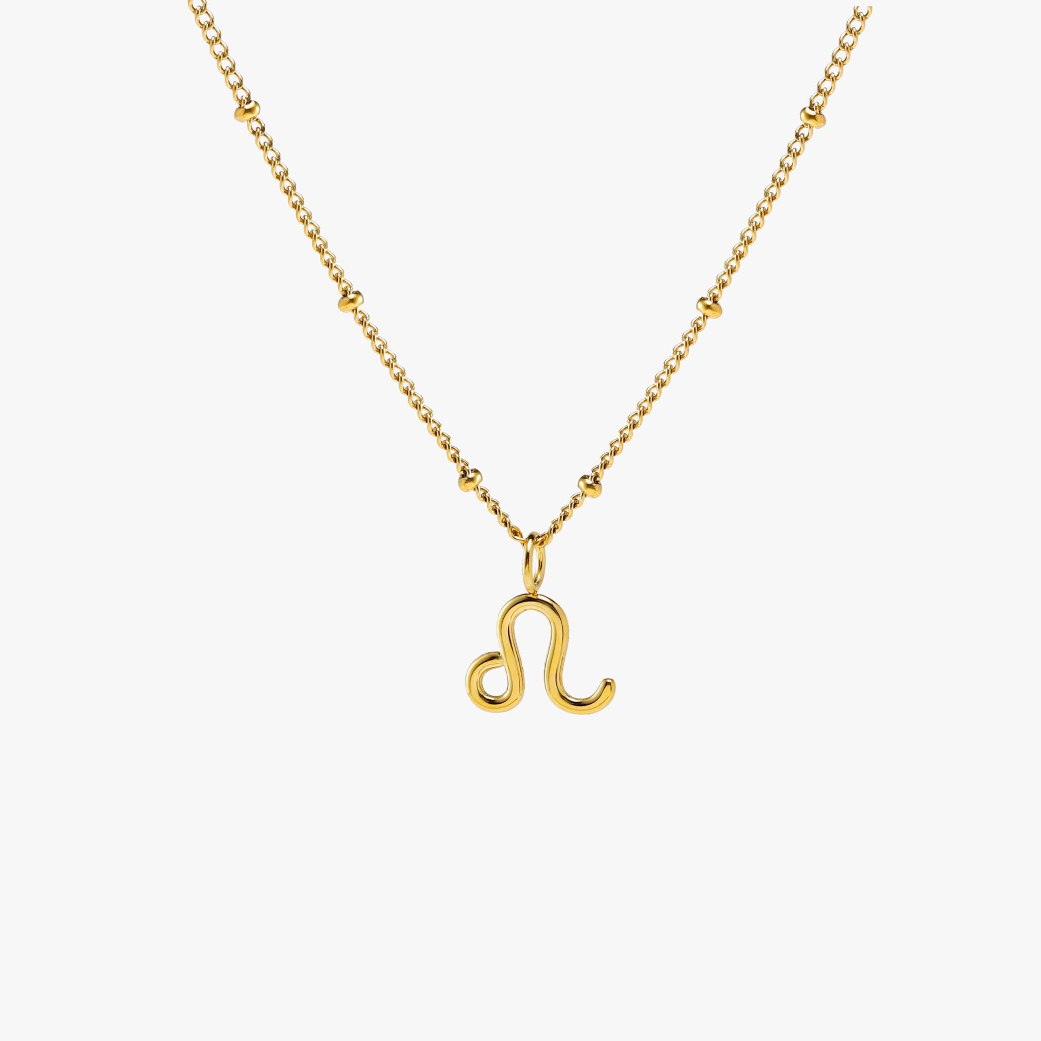 Gold Capricorn Necklace