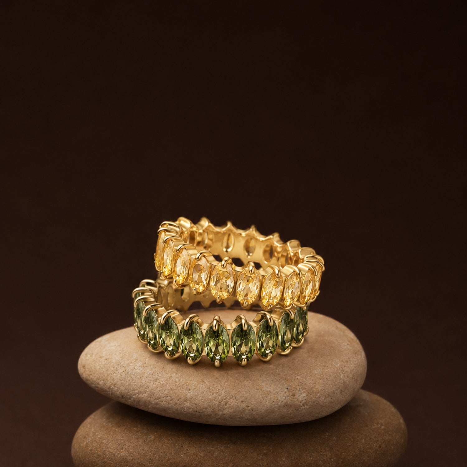 Golden Eternity Ring