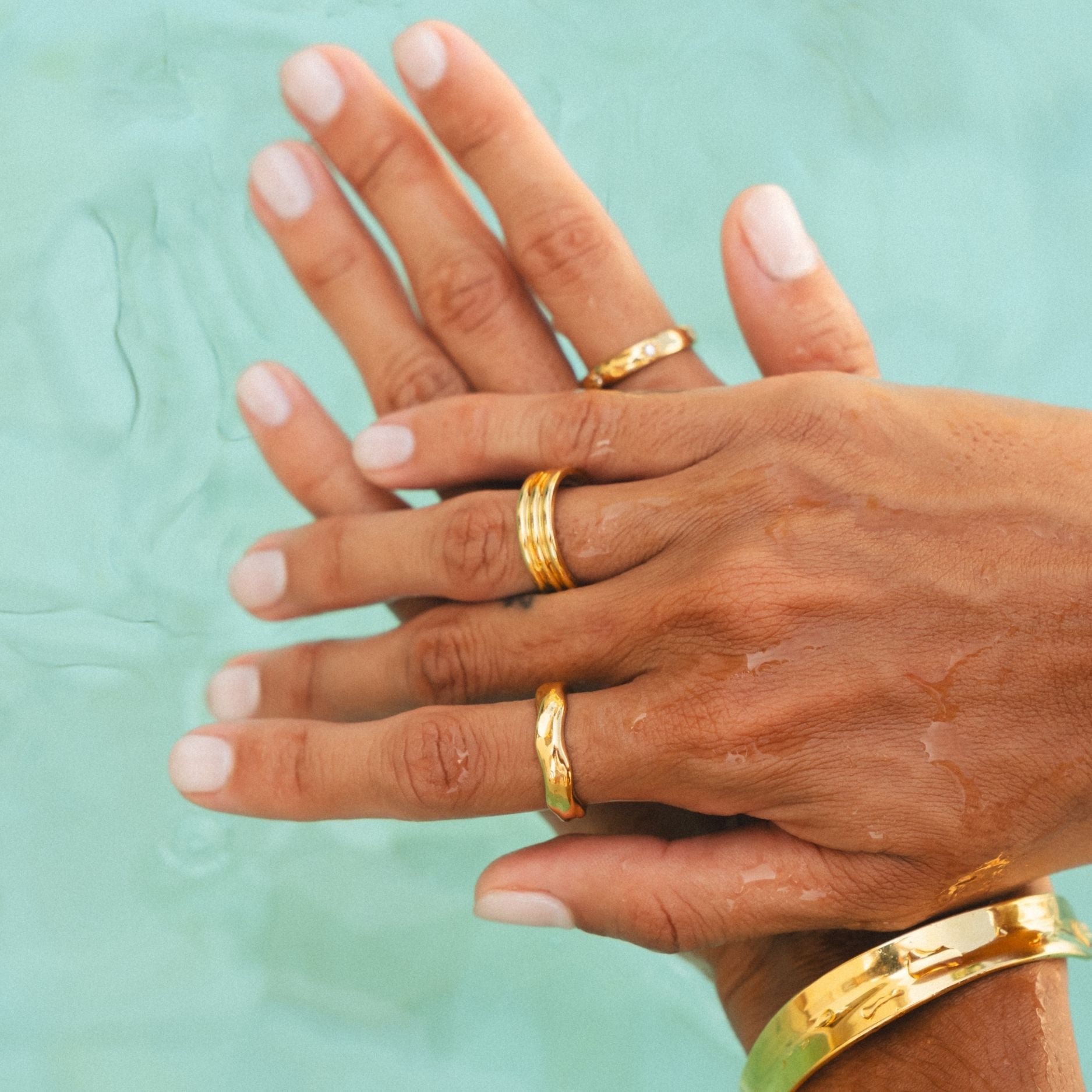 Minimalist Statement Ring