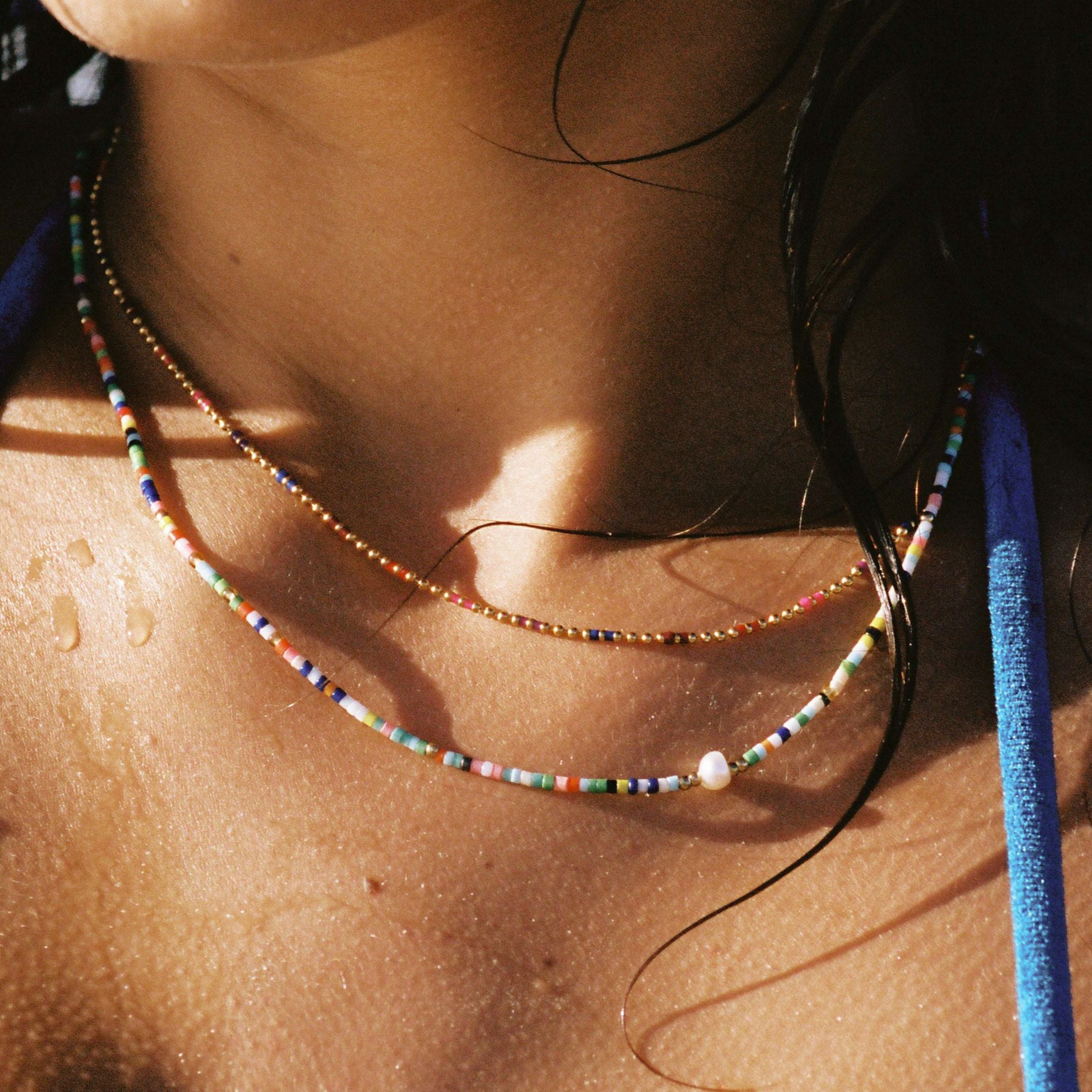Multicolor Layering Choker