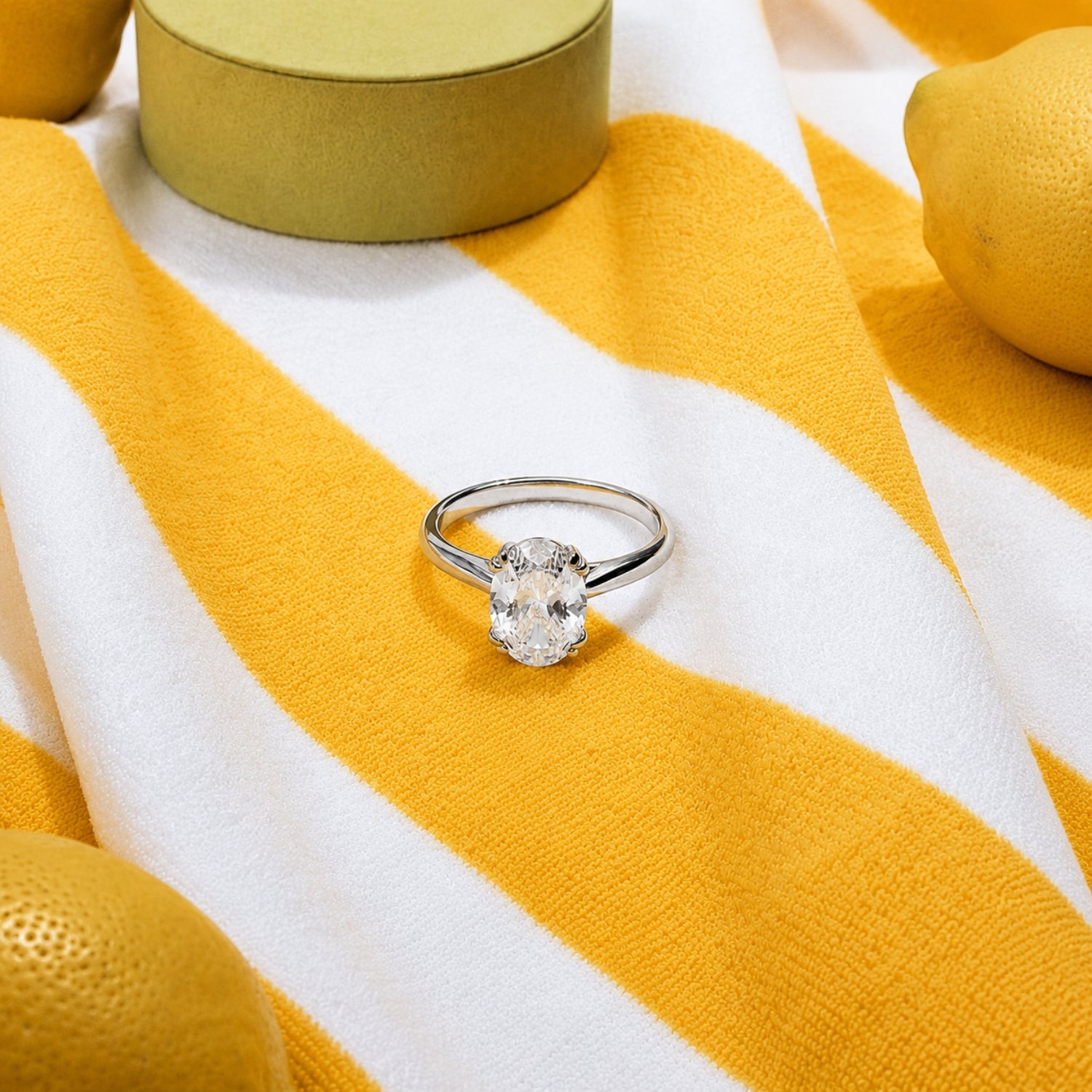 Oval Stone Ring