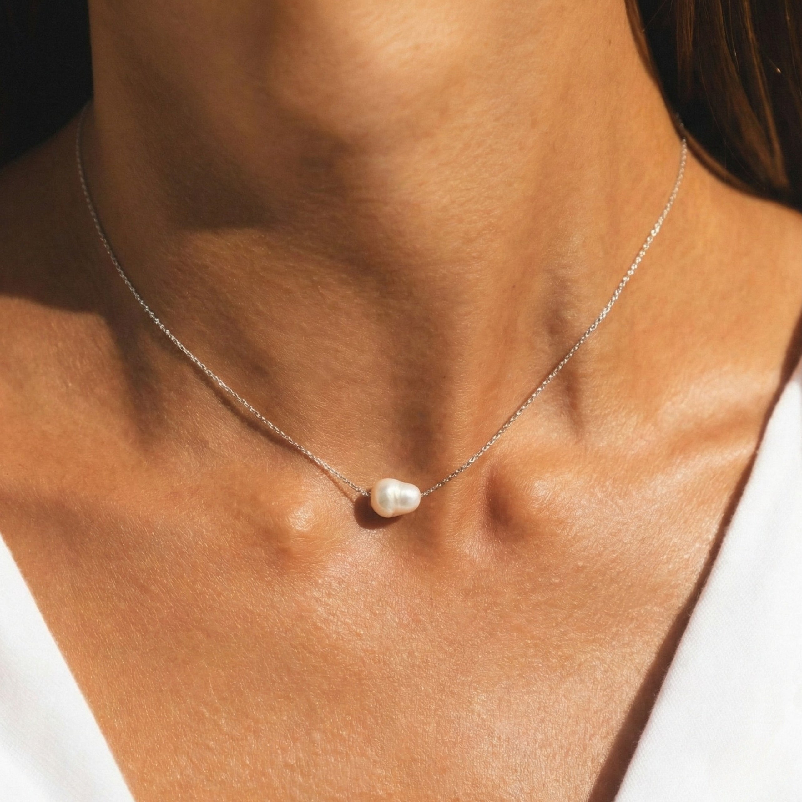 Silver Baroque Pendant