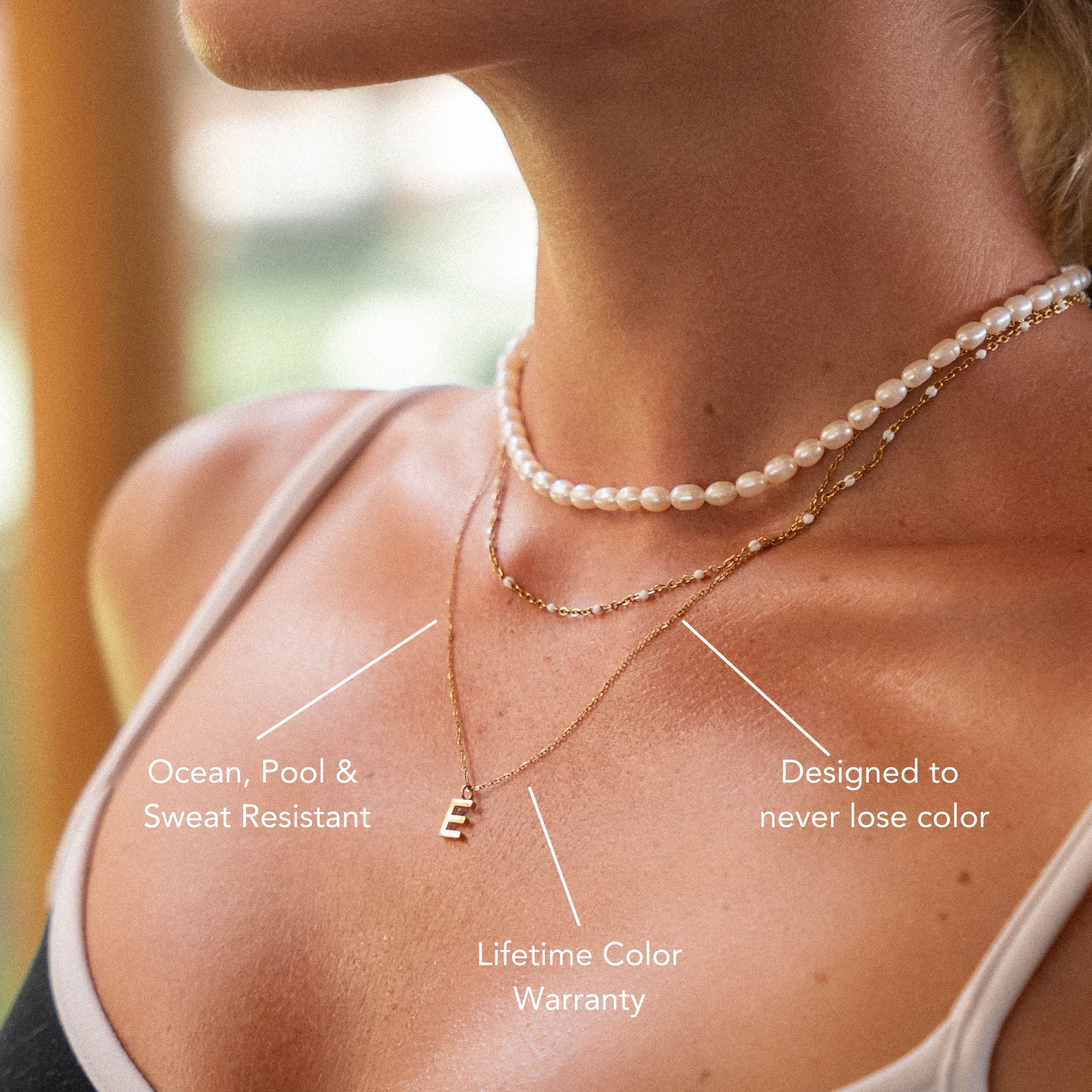 Simple Letter Necklace