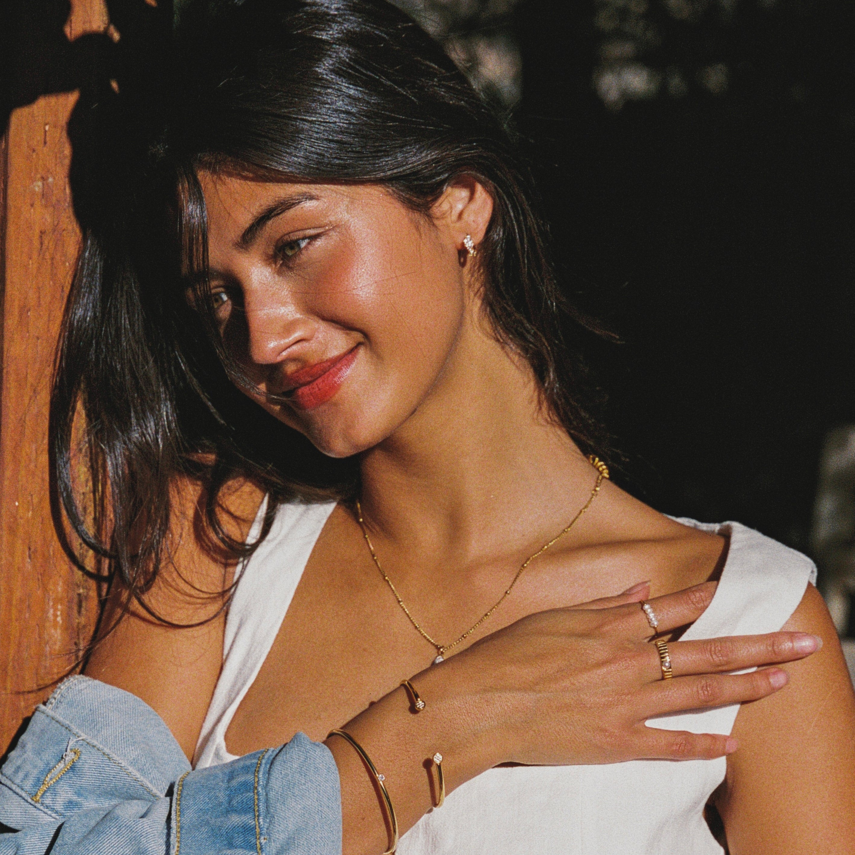 Starlight Earrings Gold