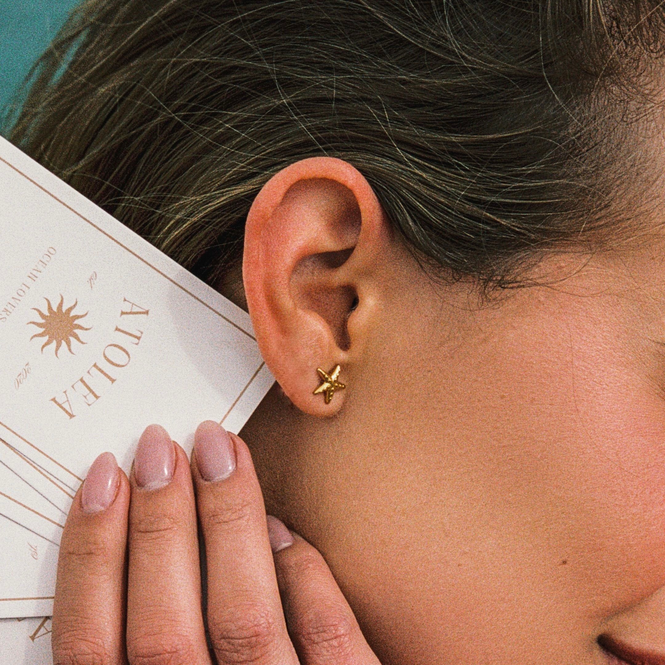 Summer Starfish Earrings