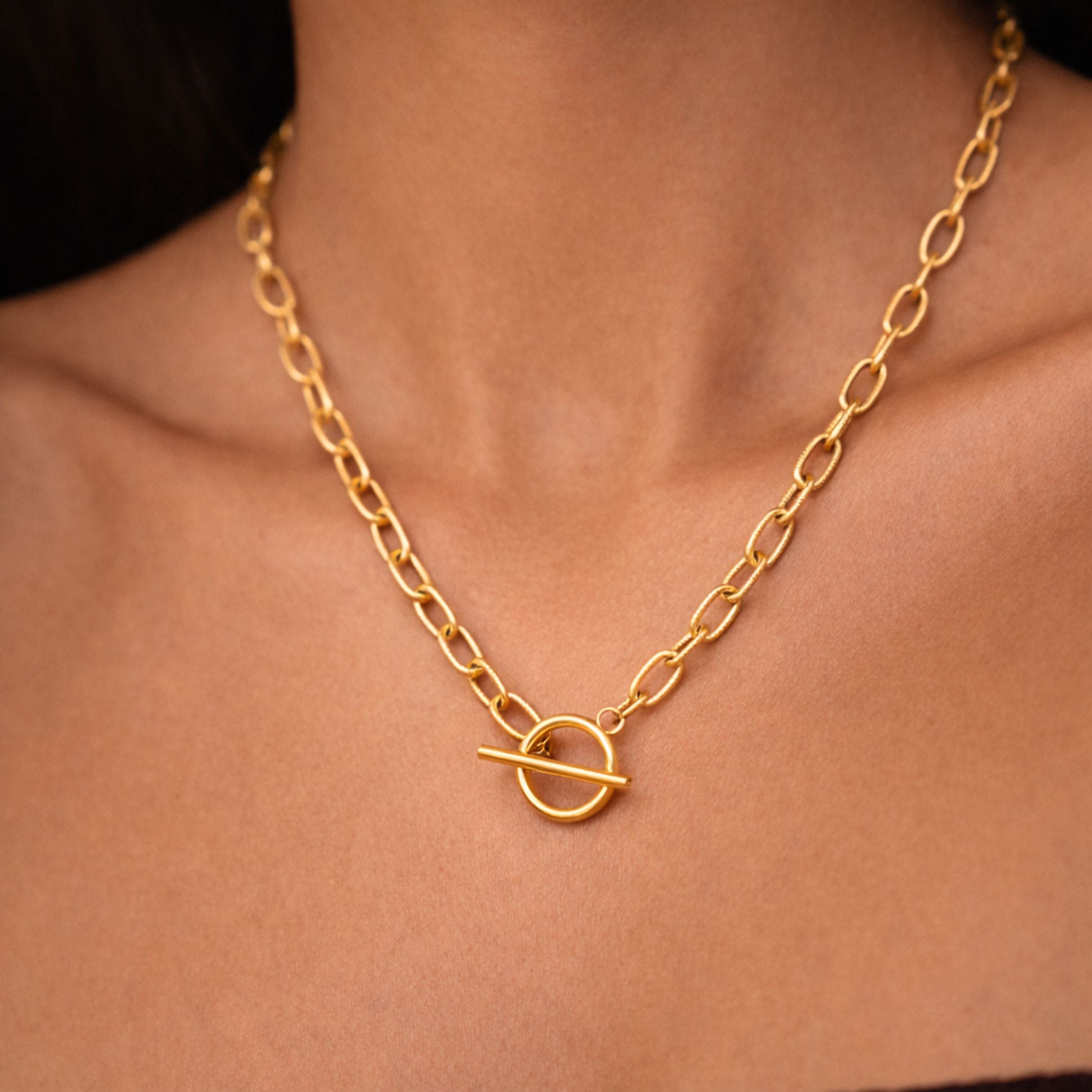 Paperclip Toggle Choker