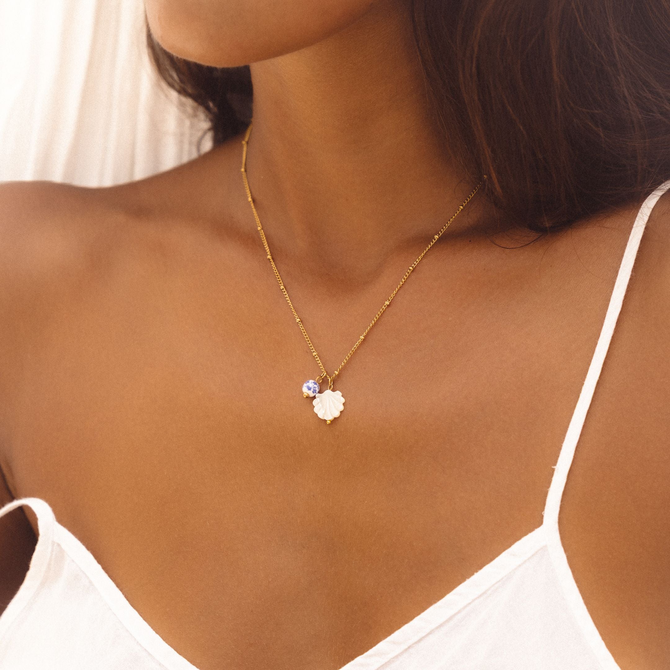 White Shell Necklace