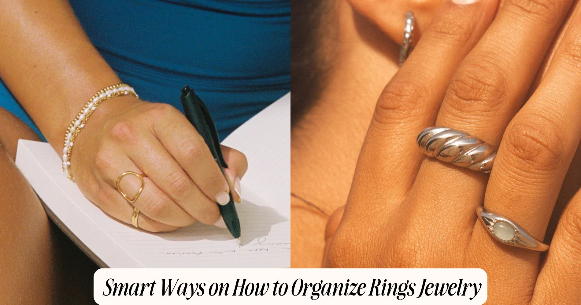 how to organize rings jewelry