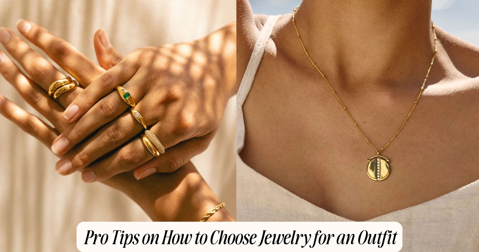 how to choose jewelry for an outfit
