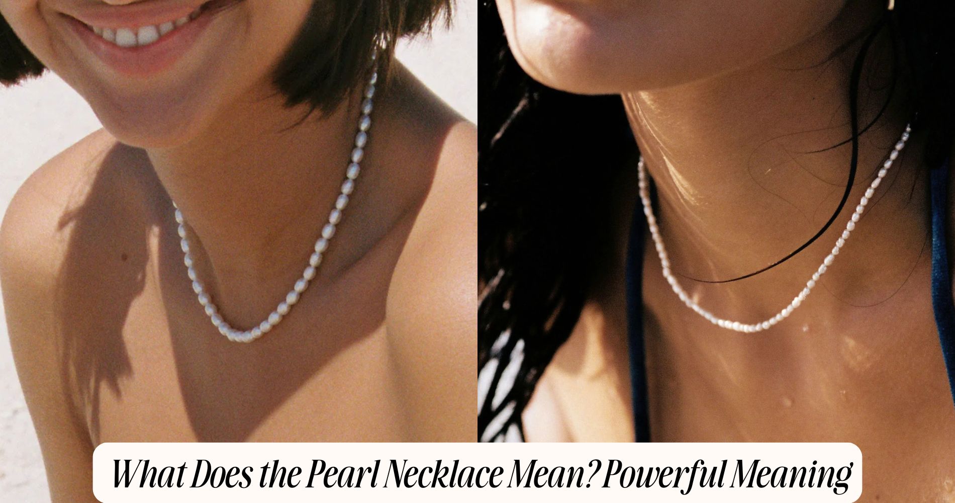 what does the pearl necklace mean