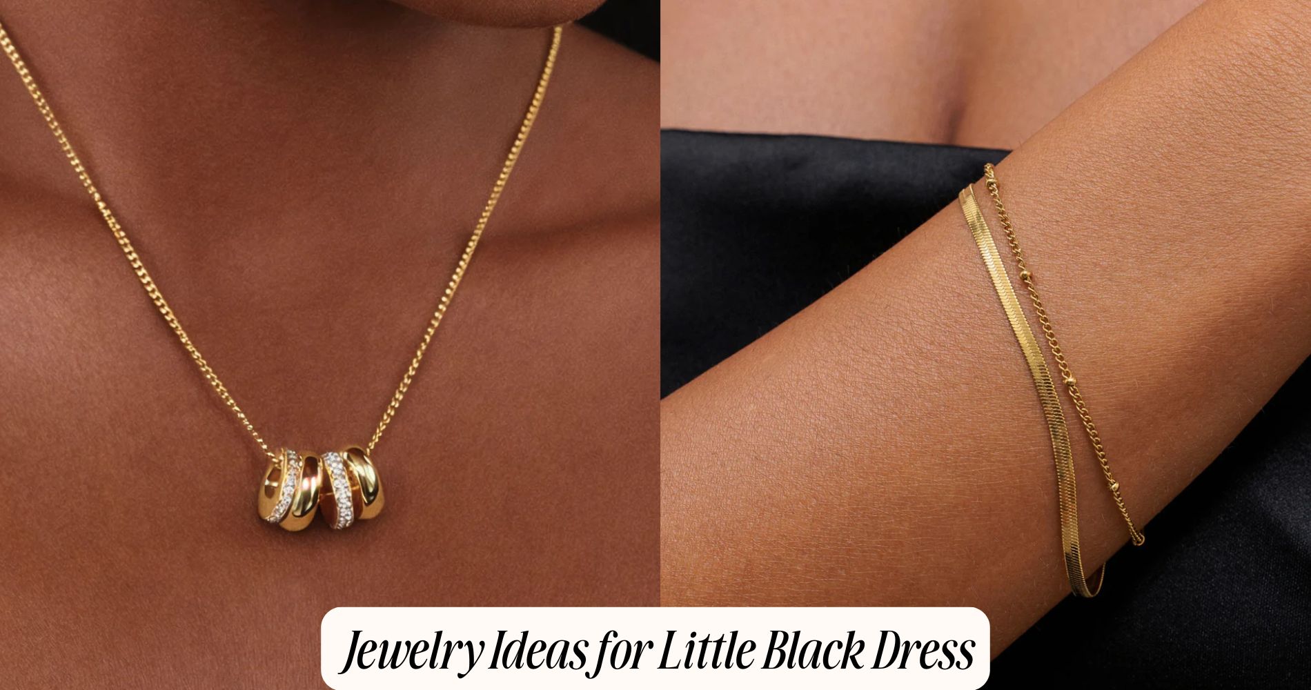 jewelry ideas for little black dress