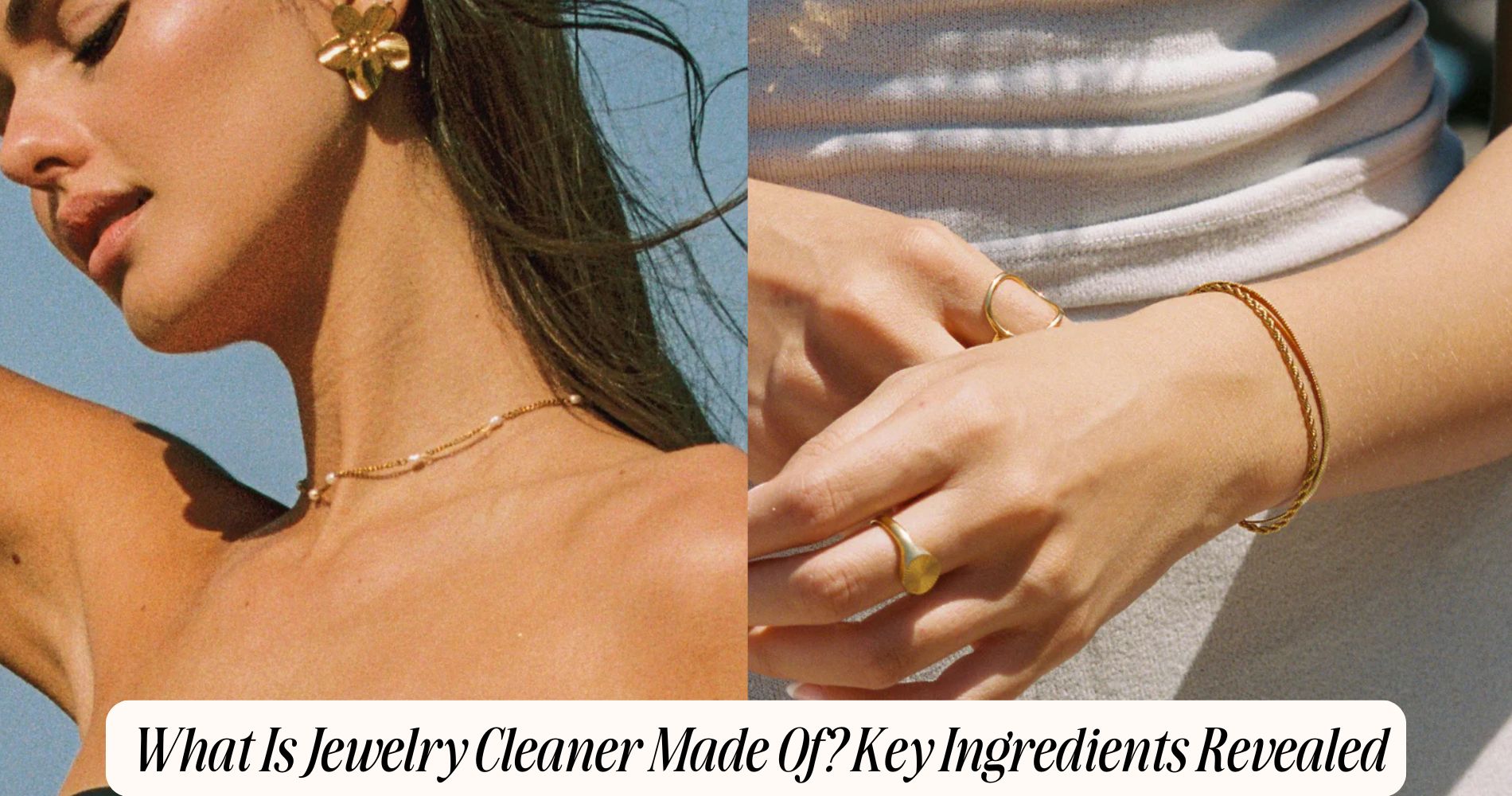what is jewelry cleaner made of​