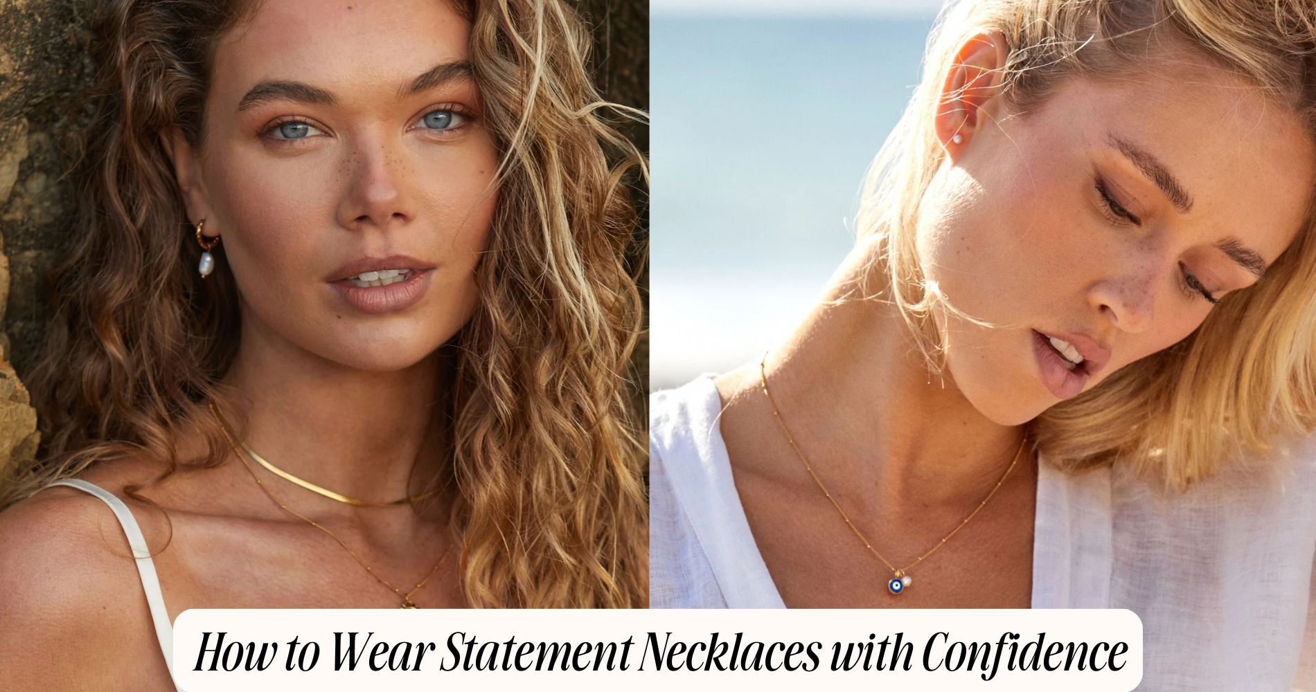 how to wear statement necklaces