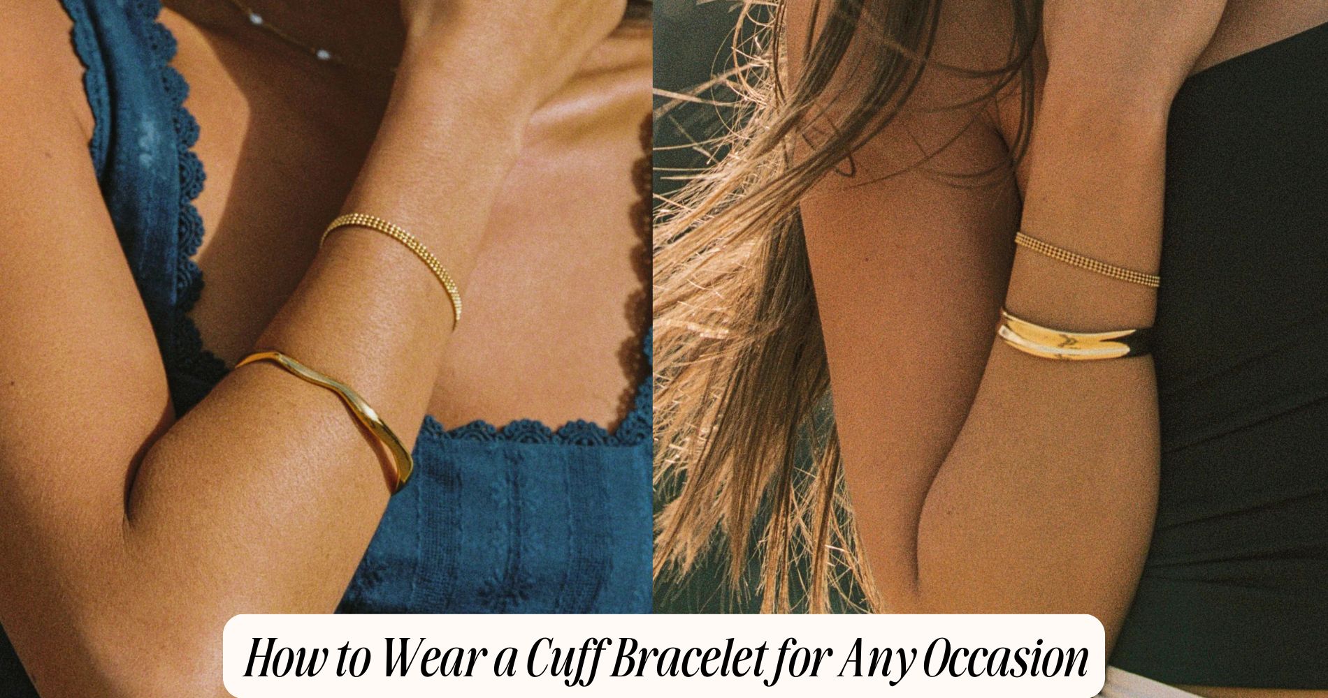 how to wear a cuff bracelet
