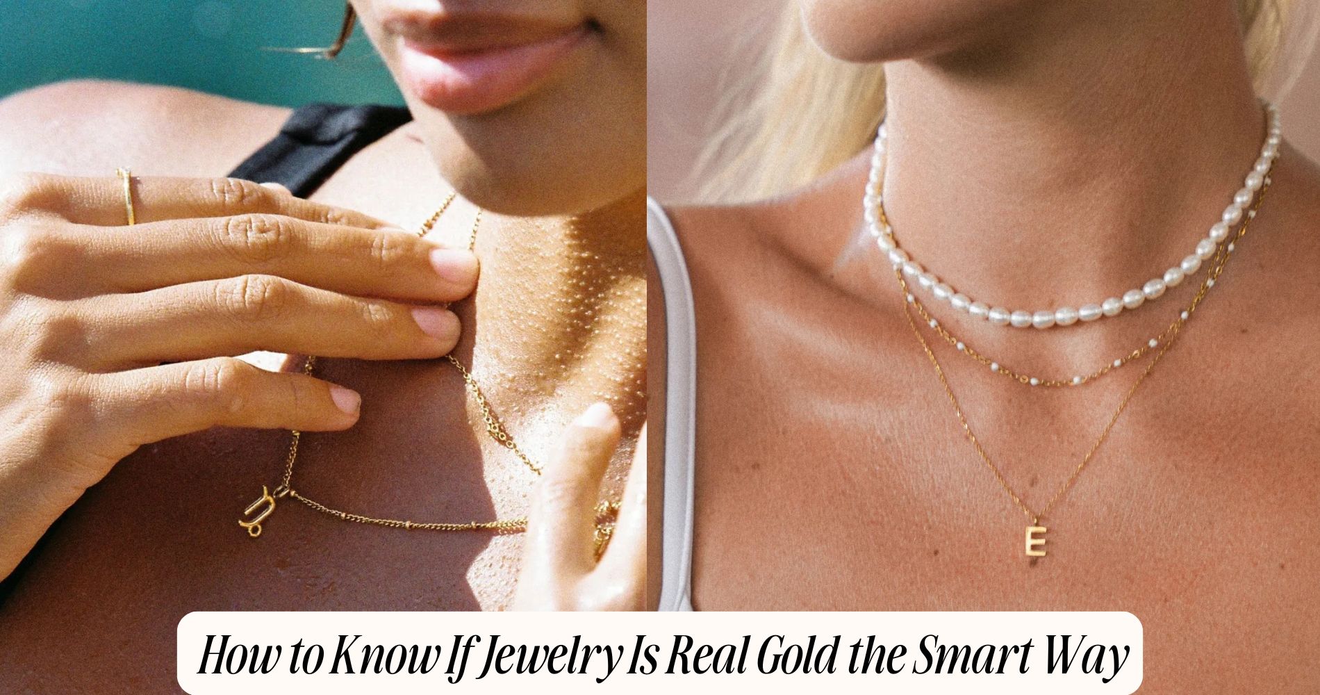 how to know if jewelry is real gold